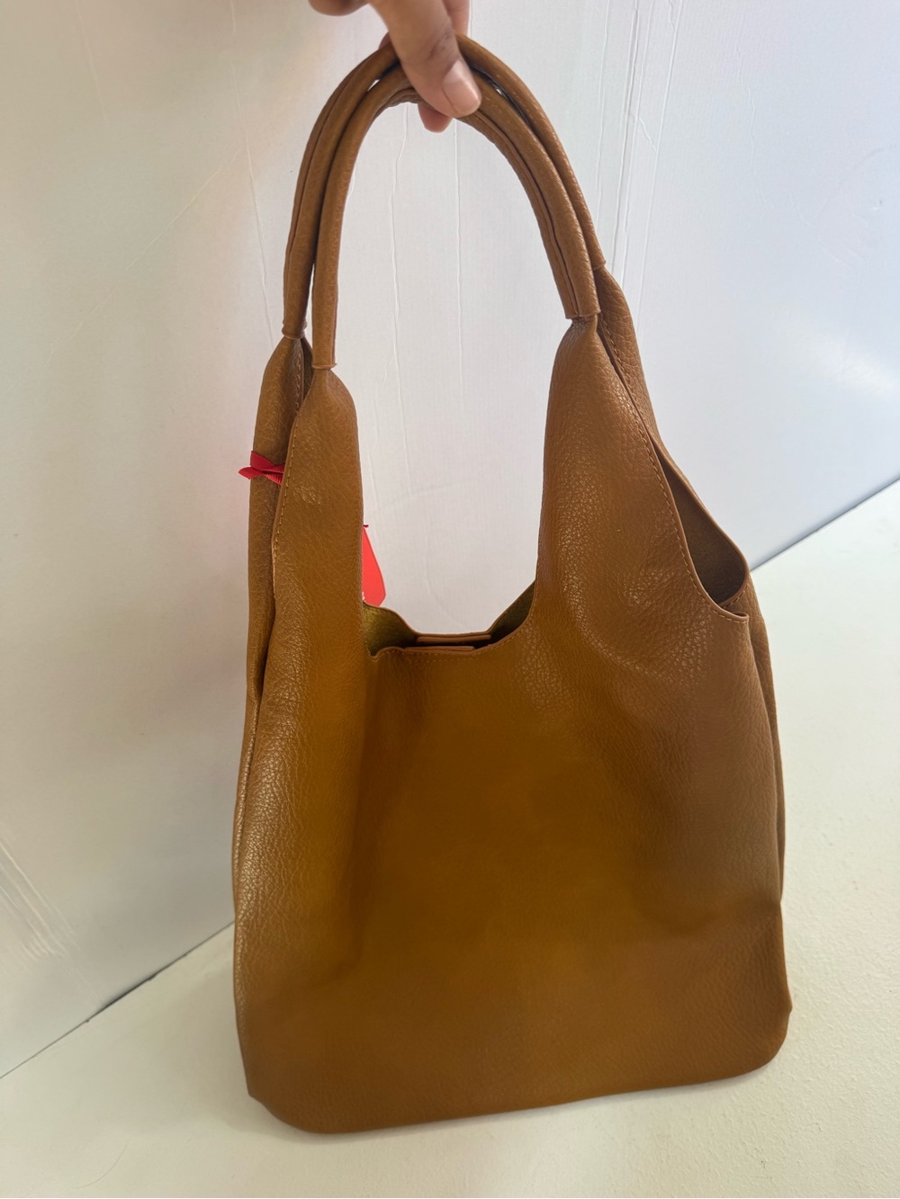 Montana Wes slouchy vegan leather hobo tote